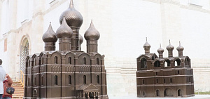 Сделали тактильную модель Успенского собора в Ярославле