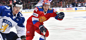 Сборная России по хоккею побеждает на ярославском льду