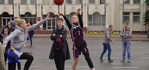 В Ярославле прошел турнир по баскетболу «3Х3»