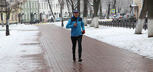 Дмитрий Ерохин завершил в Ярославле ультрамарафонский пробег 