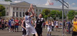 Центральная площадь Ярославля стала местом спортивных баталий