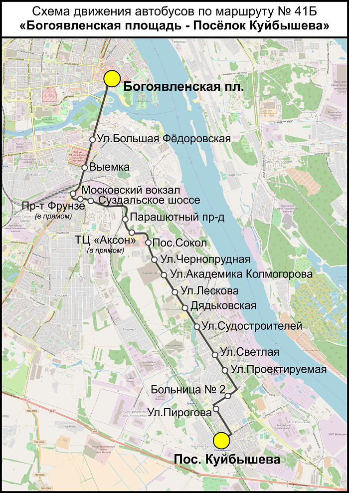 Расписание автобусов в Ярославле