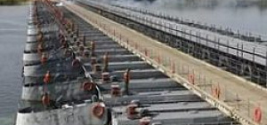 Под Ярославлем построят  наплавной железнодорожный мост через Волгу